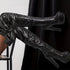 Lysandra Plateau-Stiefel aus Kunstleder mit Schnürdetails – hoher Absatz & Metallring-Design, modisch & elegant | Shiraki